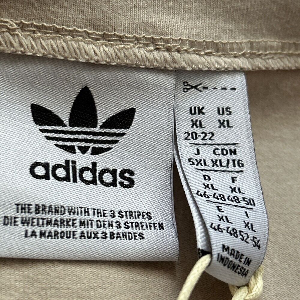 NEW adidas Adicolor Classics 3-Stripes Women's Button Long Sleeve Tee Size XL - Picture 9 of 11